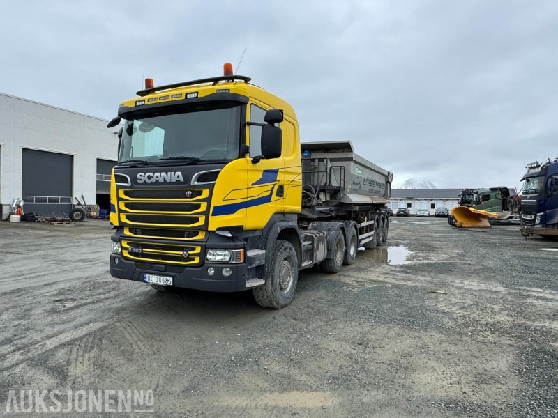 2017 Scania R580 V8 6X4 Trekker - Hydraulikk - Navreduksjon - 330000KM - Tractor unit: picture 1 2017 Scania R580 V8 6X4 Trekker - Hydraulikk - Navreduksjon - 330000KM - Tractor unit: picture 1