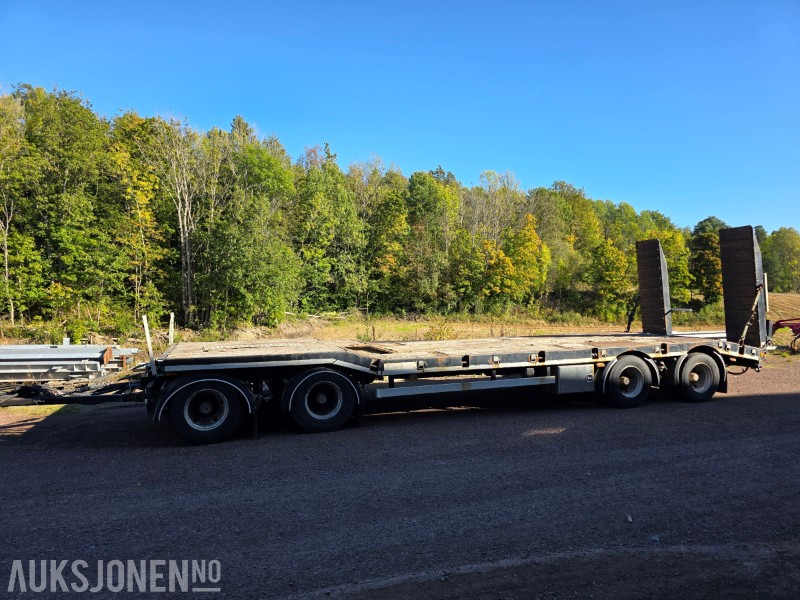 2014 NOR SLEP 4 akslet maskinhenger - Nylig EU godkjent - 4 Aksler - Sommerdekk og vinterdekk - Truck: picture 2 2014 NOR SLEP 4 akslet maskinhenger - Nylig EU godkjent - 4 Aksler - Sommerdekk og vinterdekk - Truck: picture 2