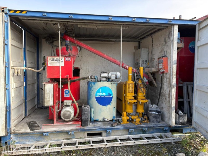 Komplett grout/gyse og blandesystem montert i 20 fots container - Construction equipment: picture 1 Komplett grout/gyse og blandesystem montert i 20 fots container - Construction equipment: picture 1