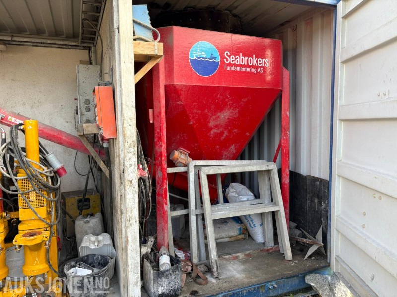 Komplett grout/gyse og blandesystem montert i 20 fots container - Construction equipment: picture 4 Komplett grout/gyse og blandesystem montert i 20 fots container - Construction equipment: picture 4