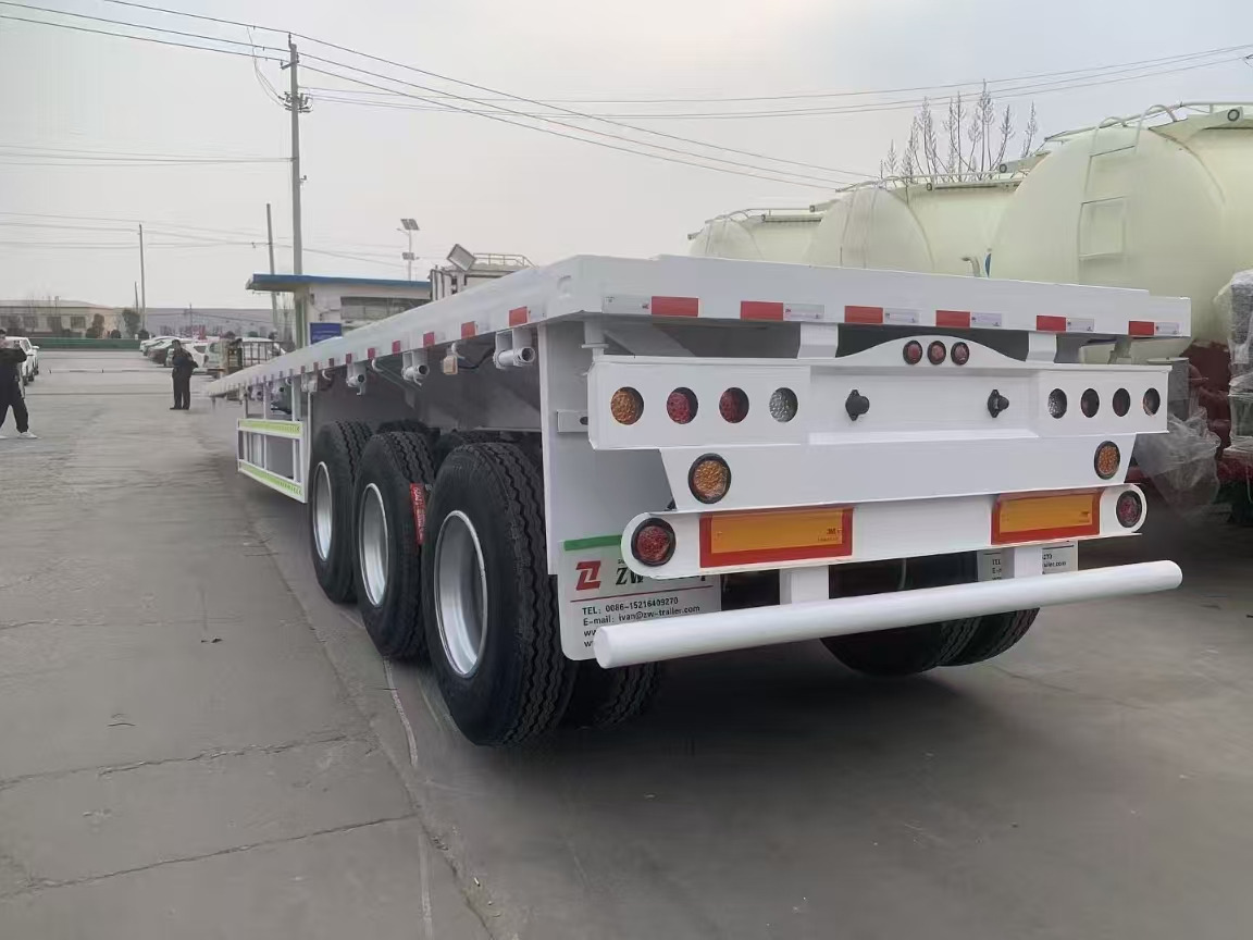 New Low loader semi-trailer ZHICHENG Semi Flat Bed Low Bed in length 8M, 10M, 12M, 14M,16M: picture 29 New Low loader semi-trailer ZHICHENG Semi Flat Bed Low Bed in length 8M, 10M, 12M, 14M,16M: picture 29