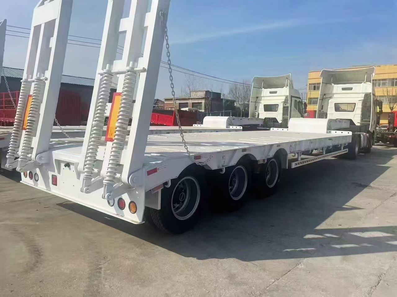 New Low loader semi-trailer ZHICHENG Semi Flat Bed Low Bed in length 8M, 10M, 12M, 14M,16M: picture 8 New Low loader semi-trailer ZHICHENG Semi Flat Bed Low Bed in length 8M, 10M, 12M, 14M,16M: picture 8