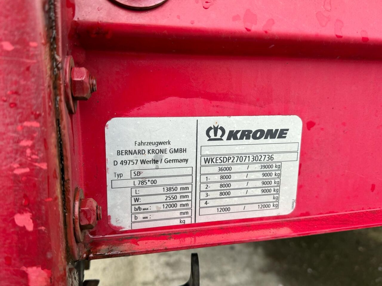 Krone BPW ECO PLUS MEGA - Hidraulic Upper Cover Lift - Curtainsider semi-trailer: picture 2 Krone BPW ECO PLUS MEGA - Hidraulic Upper Cover Lift - Curtainsider semi-trailer: picture 2