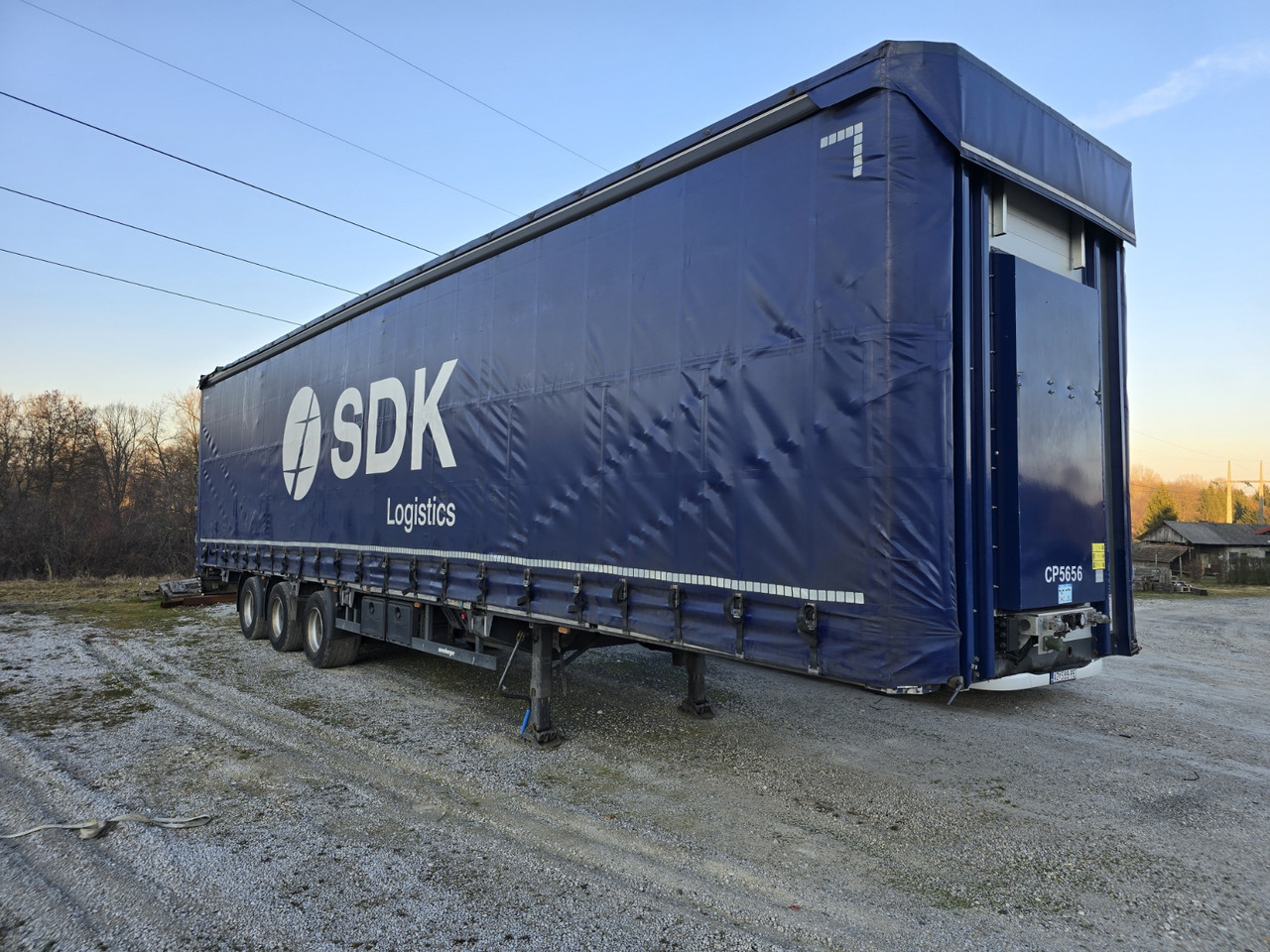Meusburger MPS-3 Schräglader - Curtainsider semi-trailer: picture 1 Meusburger MPS-3 Schräglader - Curtainsider semi-trailer: picture 1