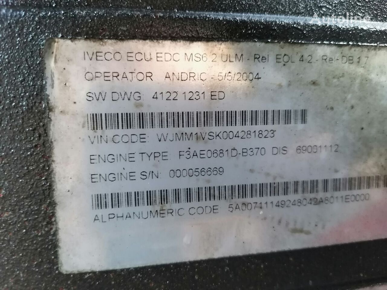 IVECO Cursor 10 F3AE0681D-B370 IVECO Stralis - Engine for Truck: picture 3 IVECO Cursor 10 F3AE0681D-B370 IVECO Stralis - Engine for Truck: picture 3