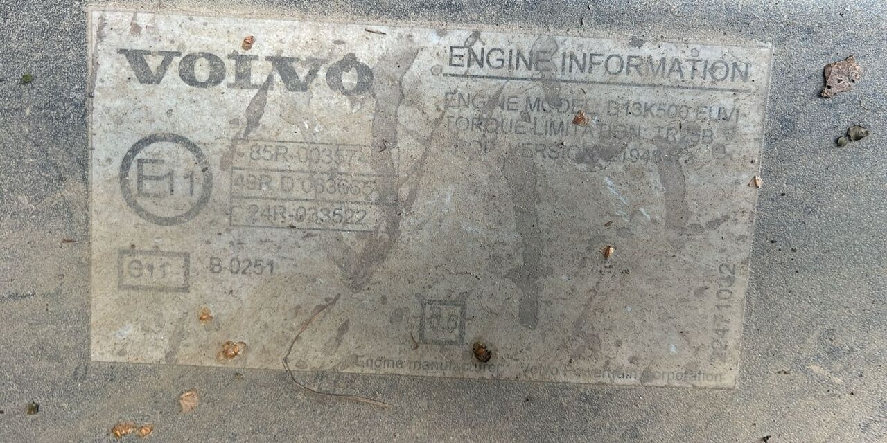 Volvo D13K   Volvo D13K truck - Engine for Truck: picture 4 Volvo D13K   Volvo D13K truck - Engine for Truck: picture 4