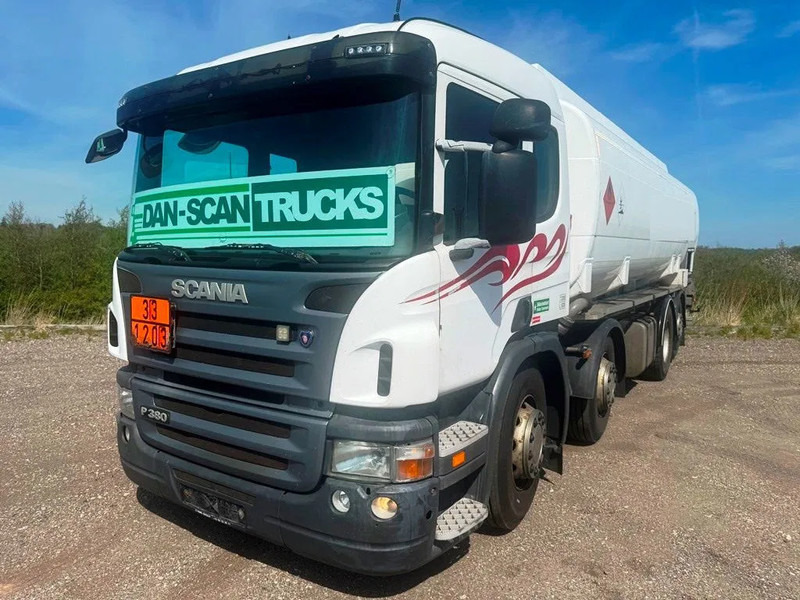 Scania P380 P380 8x2*6 .ADR/FL . 24200 L Tank - Air / Air suspension. - Tank truck: picture 4 Scania P380 P380 8x2*6 .ADR/FL . 24200 L Tank - Air / Air suspension. - Tank truck: picture 4