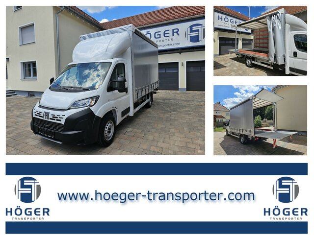 FIAT Ducato 35 MAXI 180 Pritsche Plane LBW BÄR AHK - Curtain side van: picture 1 FIAT Ducato 35 MAXI 180 Pritsche Plane LBW BÄR AHK - Curtain side van: picture 1