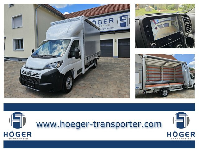 FIAT Ducato 35 MAXI 180 Pritsche Plane LBW BÄR AHK - Curtain side van: picture 1 FIAT Ducato 35 MAXI 180 Pritsche Plane LBW BÄR AHK - Curtain side van: picture 1