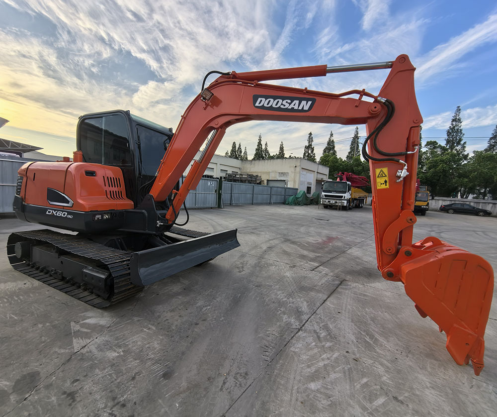 Doosan Dx60 Crawler Excavator - Crawler excavator: picture 3 Doosan Dx60 Crawler Excavator - Crawler excavator: picture 3