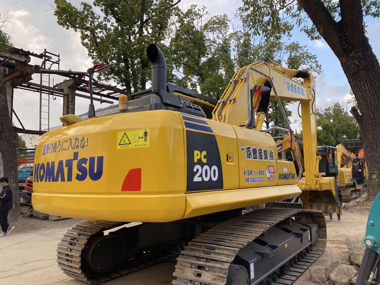 Komatsu PC200-8 Excavator - Crawler excavator: picture 4 Komatsu PC200-8 Excavator - Crawler excavator: picture 4