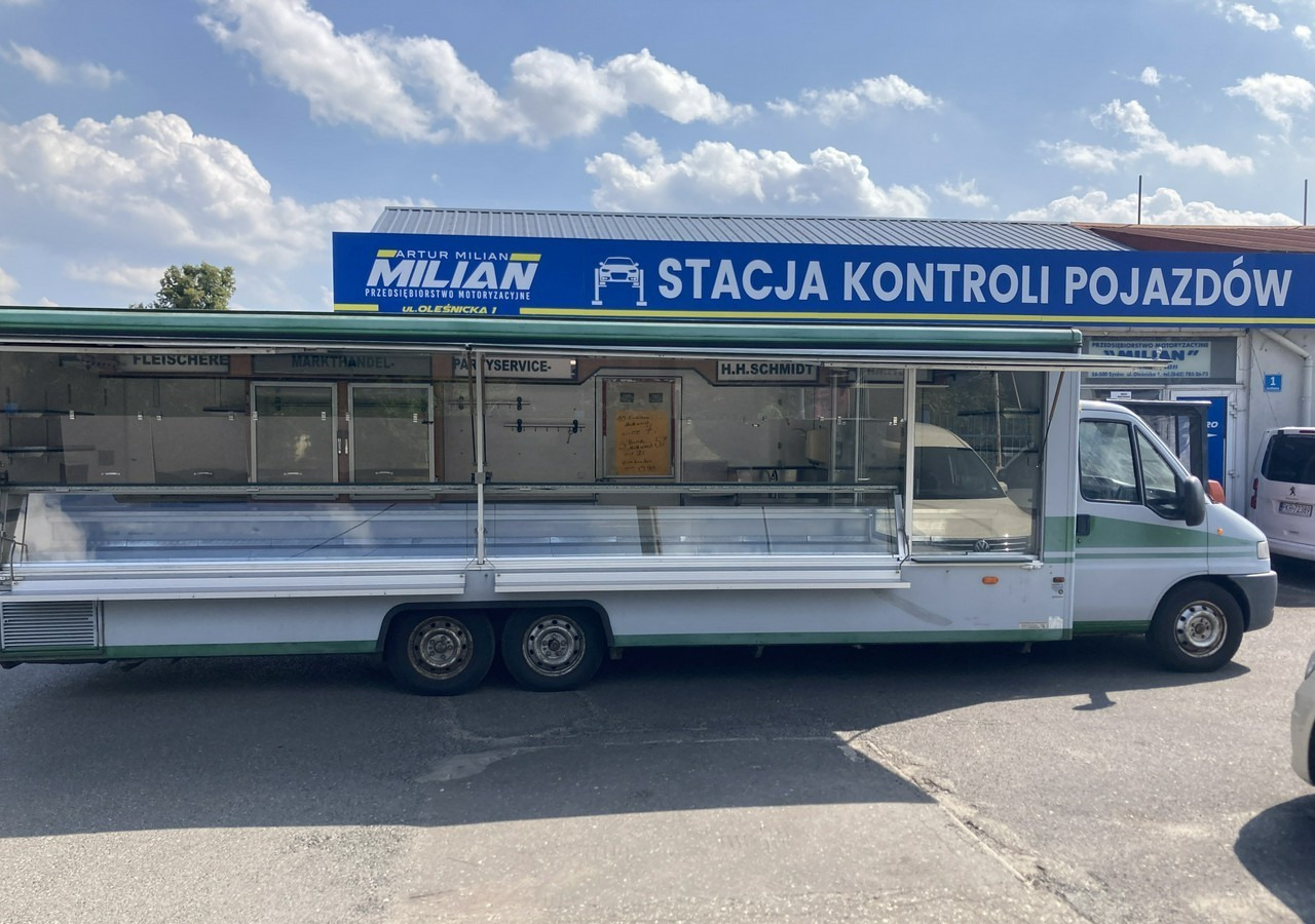 Fiat Ducato Autosklep mięso Gastronomiczny Food Truck Foodtruck sklep bar Borco - Vending truck: picture 1 Fiat Ducato Autosklep mięso Gastronomiczny Food Truck Foodtruck sklep bar Borco - Vending truck: picture 1