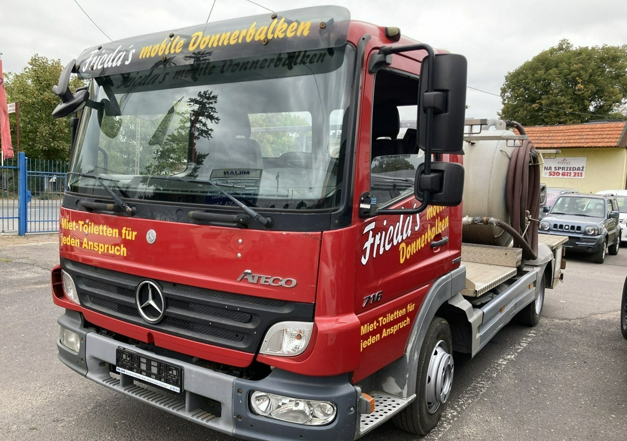 Mercedes-Benz Atego Atego716 Toitoi dowywozu WC Asanizacyjny Wuko Kanalizacja Toi Toi 20 - Vacuum truck: picture 4 Mercedes-Benz Atego Atego716 Toitoi dowywozu WC Asanizacyjny Wuko Kanalizacja Toi Toi 20 - Vacuum truck: picture 4