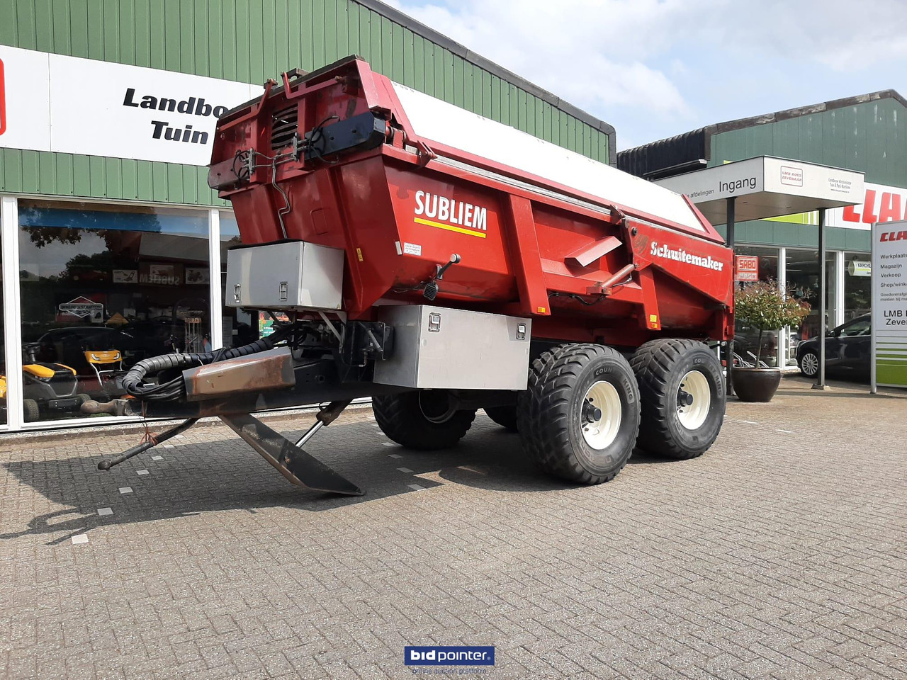 Schuitemaker Subliem 200 zandkipper / gronddumper - Farm tipping trailer/ Dumper: picture 2 Schuitemaker Subliem 200 zandkipper / gronddumper - Farm tipping trailer/ Dumper: picture 2