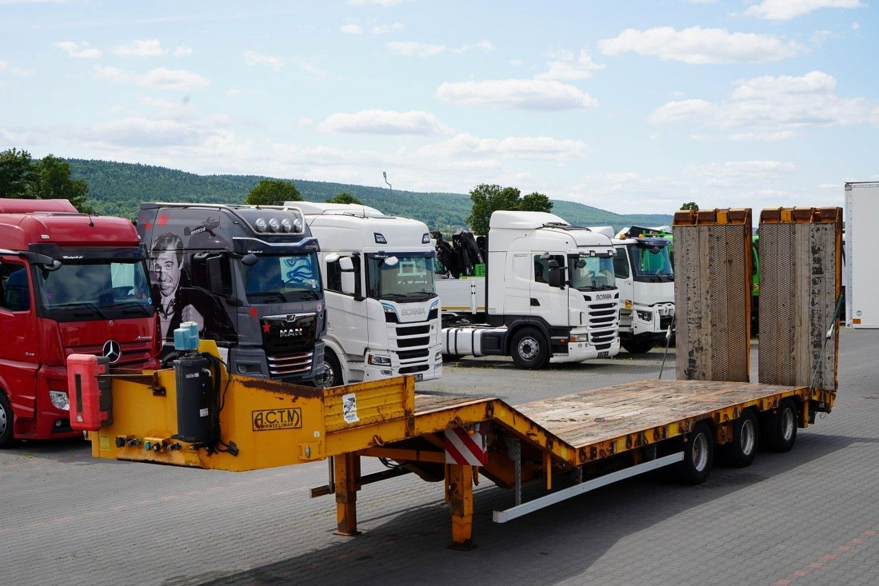 ACTM / NACZEPA LAWETA / NISKOPODWOZIOWA / 13.2M - Low loader semi-trailer: picture 3 ACTM / NACZEPA LAWETA / NISKOPODWOZIOWA / 13.2M - Low loader semi-trailer: picture 3