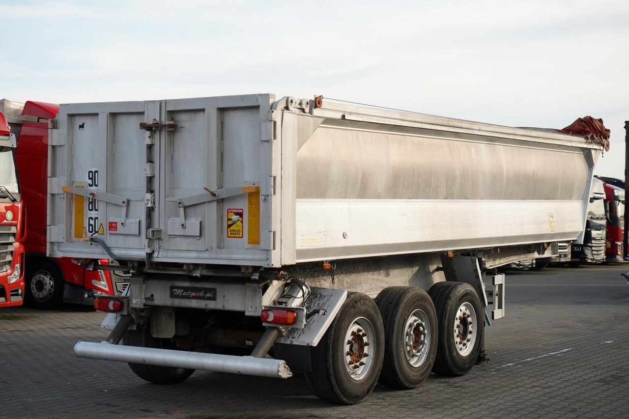 Benalu WYWROTKA / 23 m3 / ALUMINIOWA / OŚ PODNOSZONA / - Tipper semi-trailer: picture 5 Benalu WYWROTKA / 23 m3 / ALUMINIOWA / OŚ PODNOSZONA / - Tipper semi-trailer: picture 5