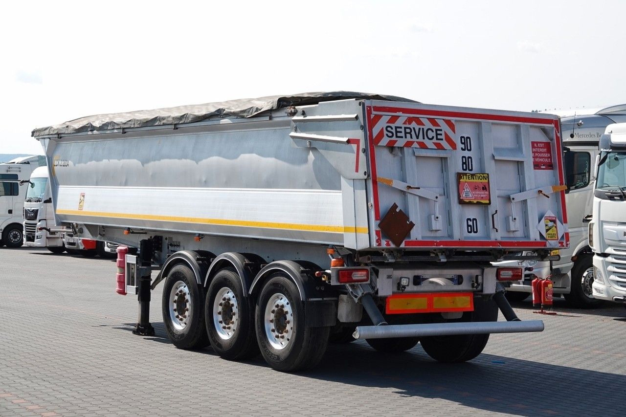 Benalu WYWROTKA 27 m3 / ALUMINIOWA / HYDRAULICZNA KLAPA - Tipper semi-trailer: picture 4 Benalu WYWROTKA 27 m3 / ALUMINIOWA / HYDRAULICZNA KLAPA - Tipper semi-trailer: picture 4