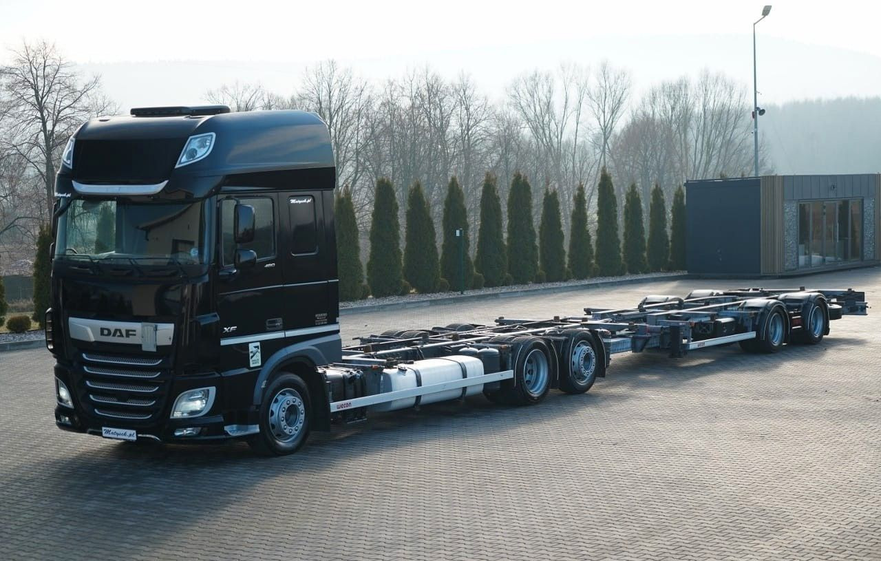 DAF XF 480 / BDF / 6X2 / ZESTAW TANDEM / SSC / I-PAR - Container transporter/ Swap body truck: picture 1 DAF XF 480 / BDF / 6X2 / ZESTAW TANDEM / SSC / I-PAR - Container transporter/ Swap body truck: picture 1