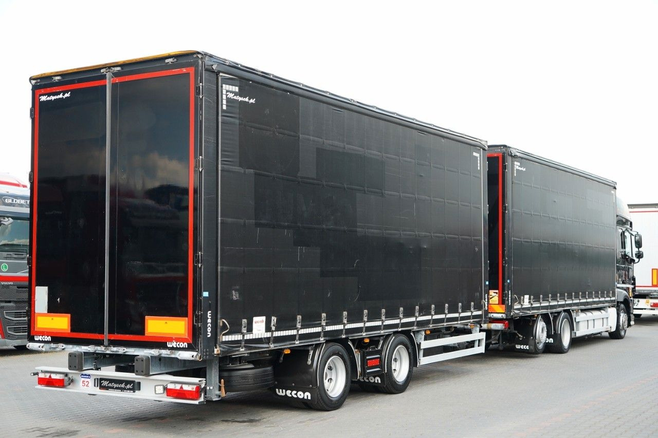DAF XF 480 / ZESTAW TANDEM / 120 M3 / PRZEJAZDOWY / - Curtainsider truck: picture 3 DAF XF 480 / ZESTAW TANDEM / 120 M3 / PRZEJAZDOWY / - Curtainsider truck: picture 3