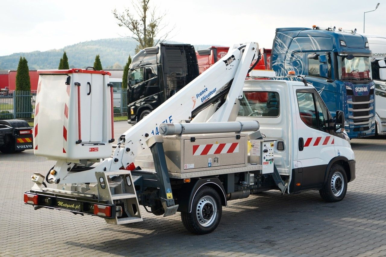 Truck mounted aerial platform Iveco DAILY 35-140 / ZWYŻKA / PODNOŚNIK KOSZOWY FRANCE: picture 6 Truck mounted aerial platform Iveco DAILY 35-140 / ZWYŻKA / PODNOŚNIK KOSZOWY FRANCE: picture 6