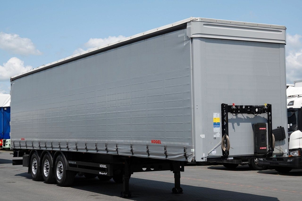 Kögel FIRANKA STANDARD / OŚ PODNOSZONA / PLANDEKA ZBR - Curtainsider semi-trailer: picture 1 Kögel FIRANKA STANDARD / OŚ PODNOSZONA / PLANDEKA ZBR - Curtainsider semi-trailer: picture 1