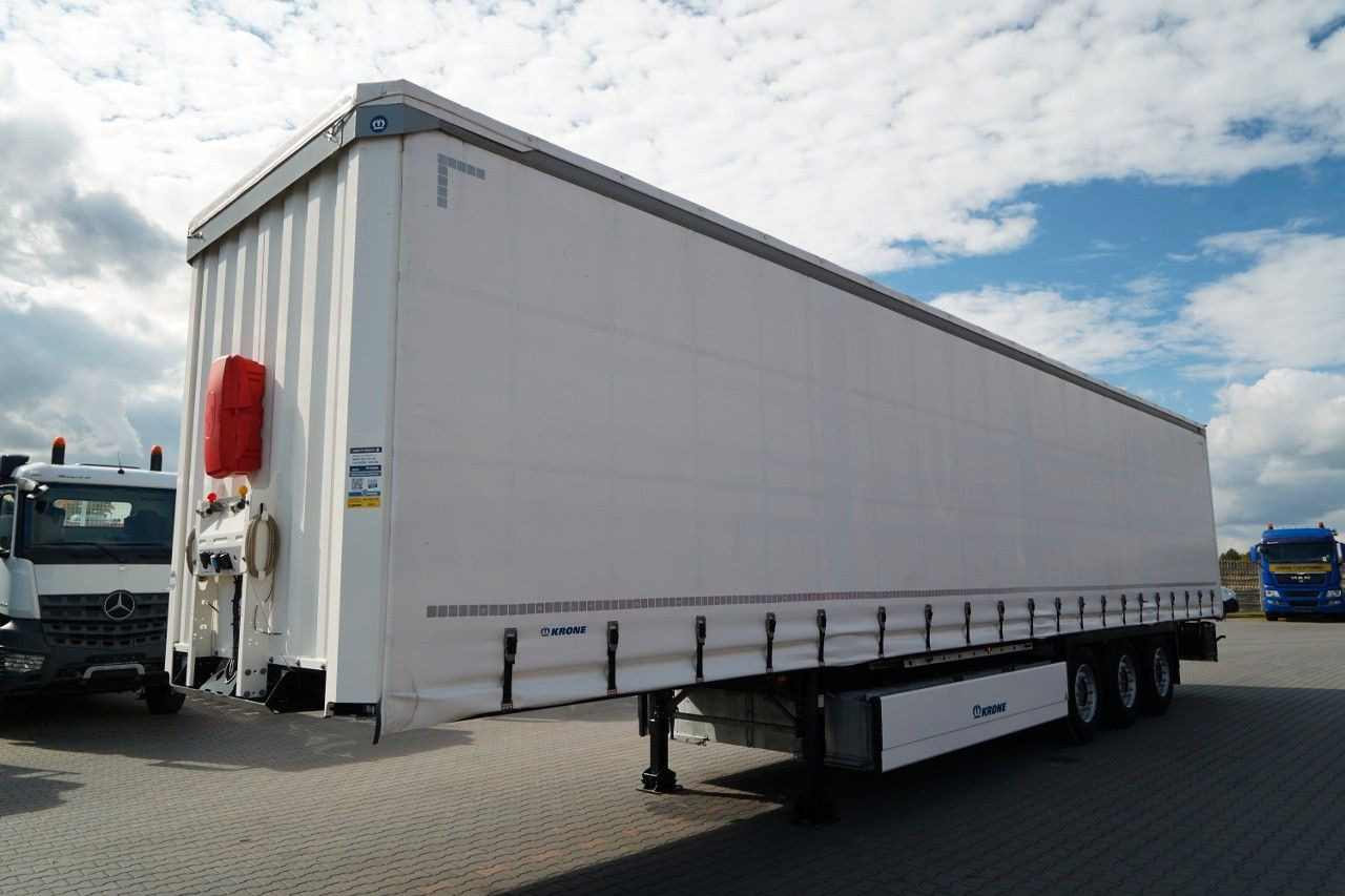 Krone FIRANKA / KOSZ NA PALETY / 2 OSIE PODNOSZONE / 2 - Curtainsider semi-trailer: picture 4 Krone FIRANKA / KOSZ NA PALETY / 2 OSIE PODNOSZONE / 2 - Curtainsider semi-trailer: picture 4