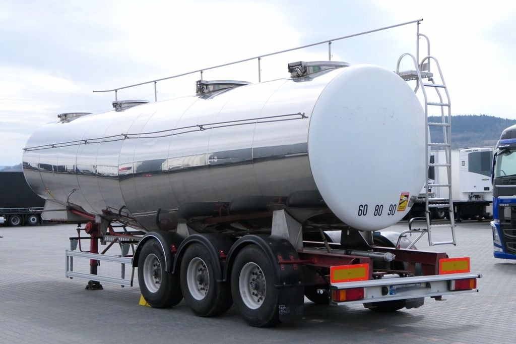 Menci ETA / FOOD LIQUID TANK TRAILER/32000 L/ 4 CHAMBE - Tank semi-trailer: picture 5 Menci ETA / FOOD LIQUID TANK TRAILER/32000 L/ 4 CHAMBE - Tank semi-trailer: picture 5