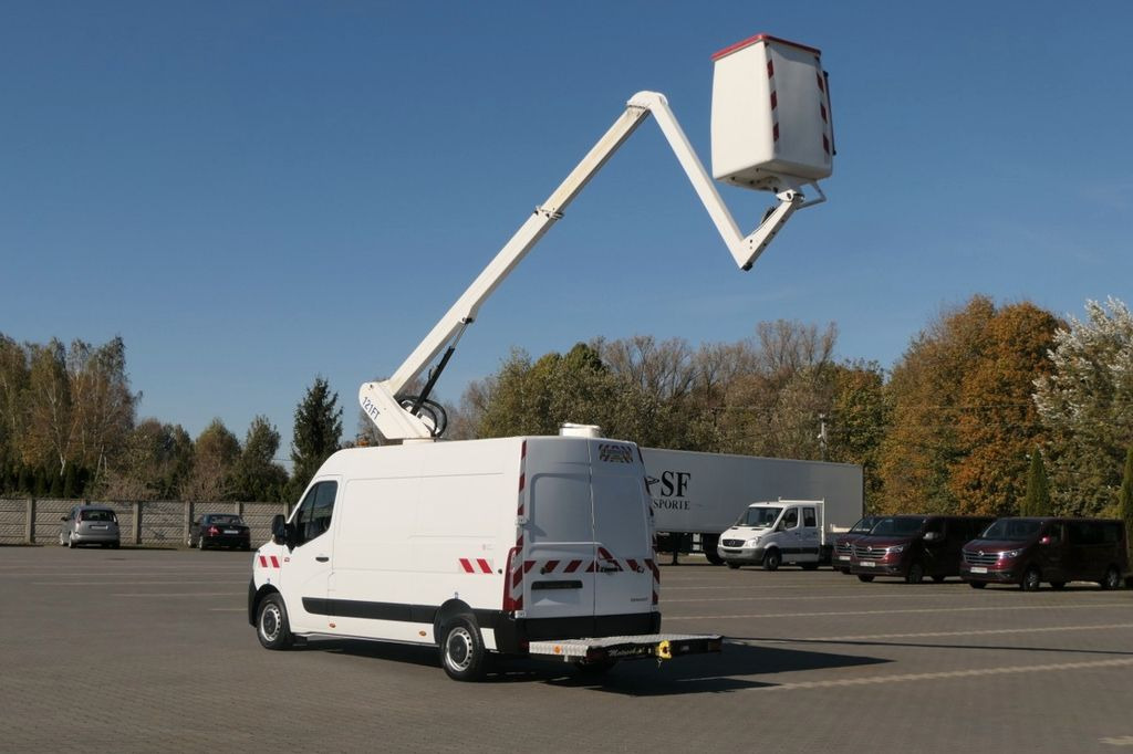 Renault MASTER / PODNOŚNIK KOSZOWY - 12 metrów / WZWYŻKA - Truck mounted aerial platform: picture 2 Renault MASTER / PODNOŚNIK KOSZOWY - 12 metrów / WZWYŻKA - Truck mounted aerial platform: picture 2