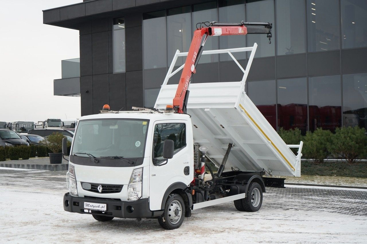 Renault MAXITY 140 DXI / WYWROTKA /+ HDS FASSI F22A / 9 - Tipper van: picture 2 Renault MAXITY 140 DXI / WYWROTKA /+ HDS FASSI F22A / 9 - Tipper van: picture 2