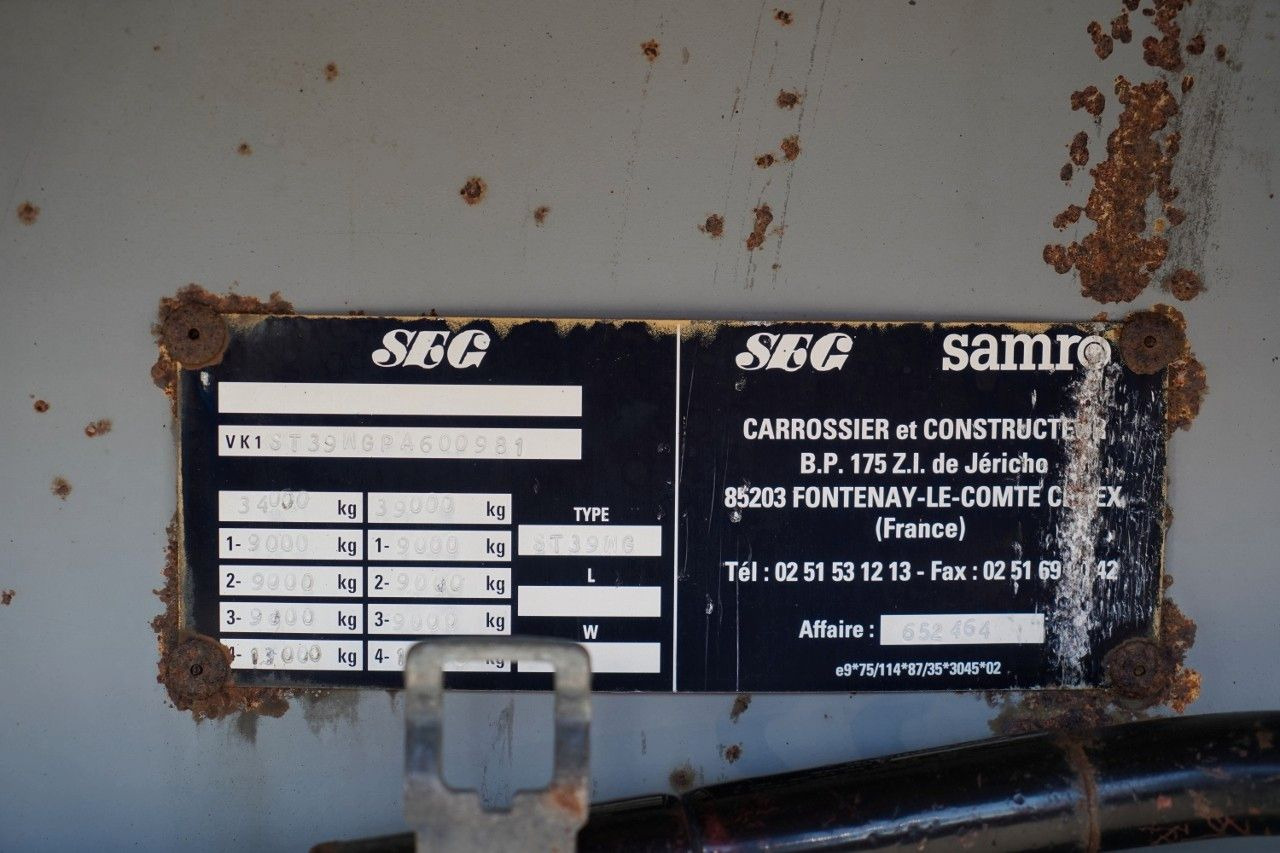 Samro NACZEPA PLATFORMA / STALOWA PODŁOGA leasing Samro NACZEPA PLATFORMA / STALOWA PODŁOGA: picture 18 Samro NACZEPA PLATFORMA / STALOWA PODŁOGA leasing Samro NACZEPA PLATFORMA / STALOWA PODŁOGA: picture 18