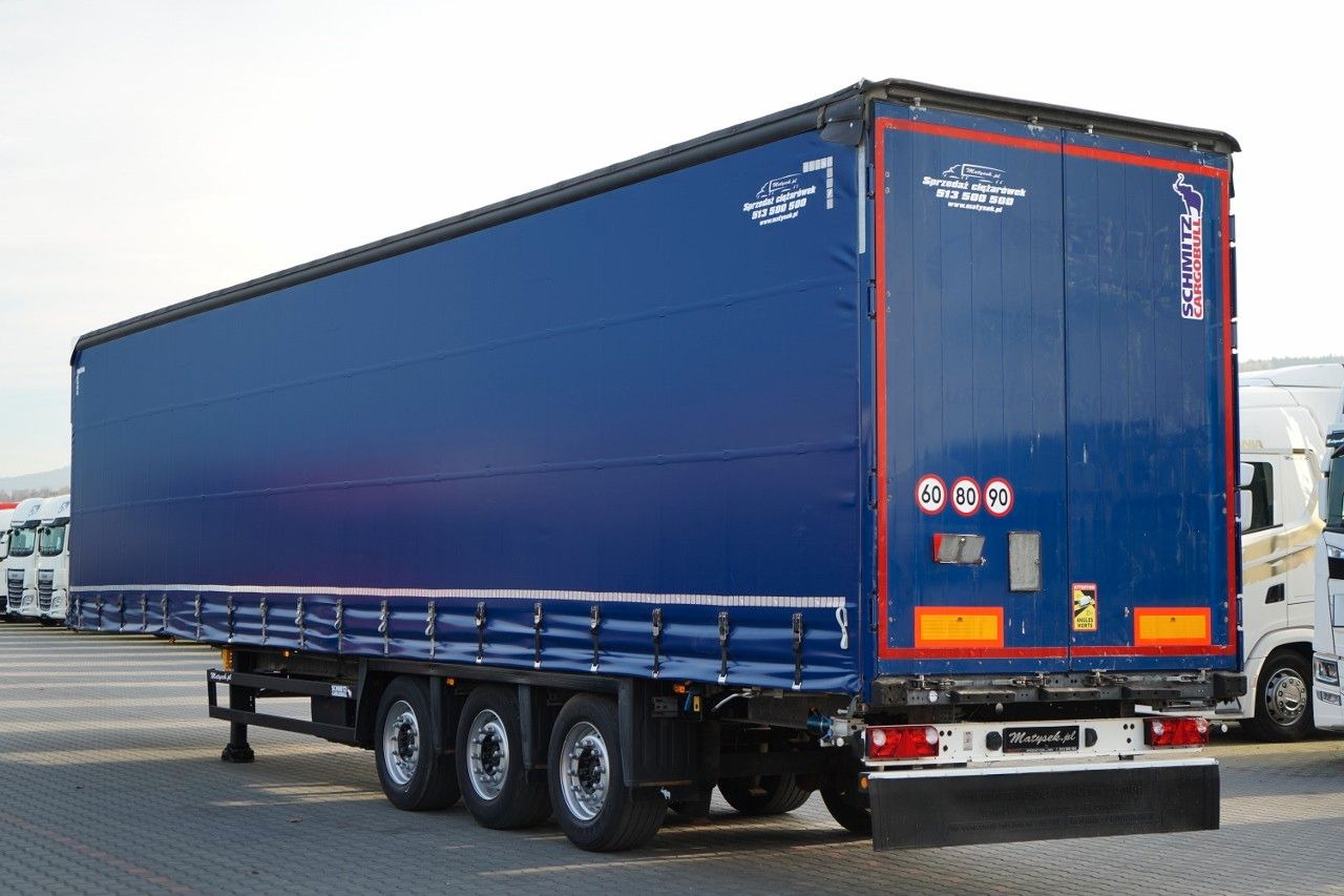 Schmitz Cargobull FIRANKA VARIOS / PODNOSZONY DACH HYDRAULICZNIE / - Curtainsider semi-trailer: picture 4 Schmitz Cargobull FIRANKA VARIOS / PODNOSZONY DACH HYDRAULICZNIE / - Curtainsider semi-trailer: picture 4