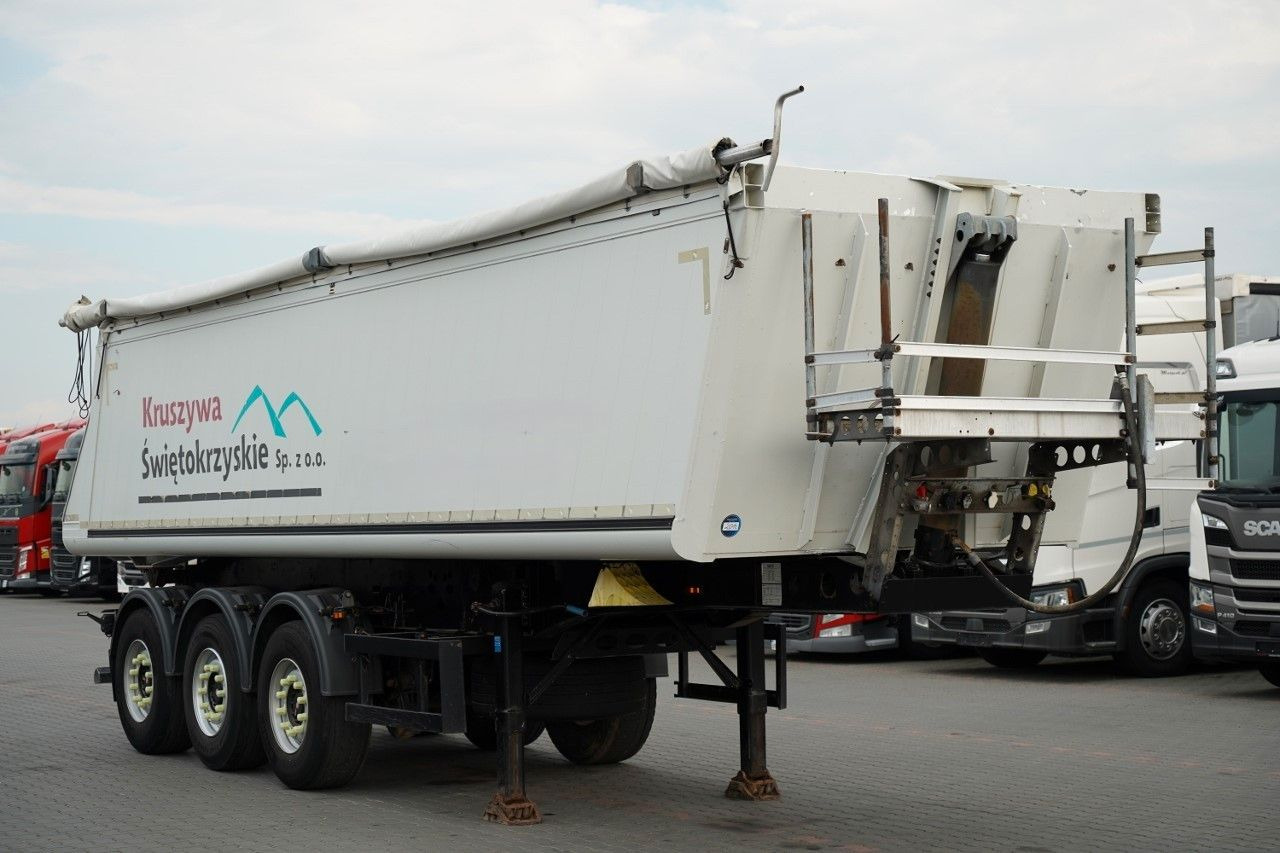 Schmitz Cargobull / WYWROTKA / ALUMINIOWA / OŚ PODNOSZONA / OSIE - Tipper semi-trailer: picture 1 Schmitz Cargobull / WYWROTKA / ALUMINIOWA / OŚ PODNOSZONA / OSIE - Tipper semi-trailer: picture 1