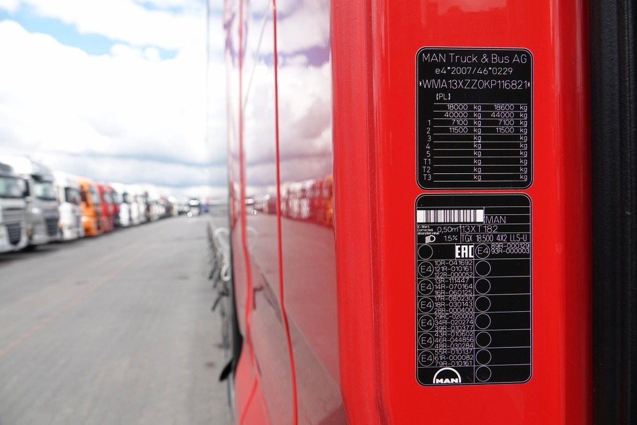 MAN TGX 18. 500 / XLX / LOW DECK / RETARDER / ZESTAW leasing MAN TGX 18. 500 / XLX / LOW DECK / RETARDER / ZESTAW: picture 19