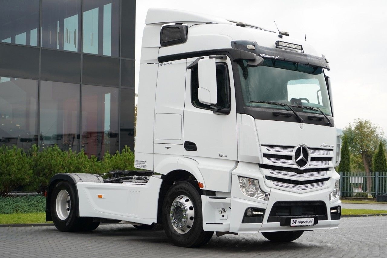 Mercedes-Benz ACTROS 1851 / HYDRAULIKA / STREAM SPACE / ALUFEL - Tractor unit: picture 1 Mercedes-Benz ACTROS 1851 / HYDRAULIKA / STREAM SPACE / ALUFEL - Tractor unit: picture 1