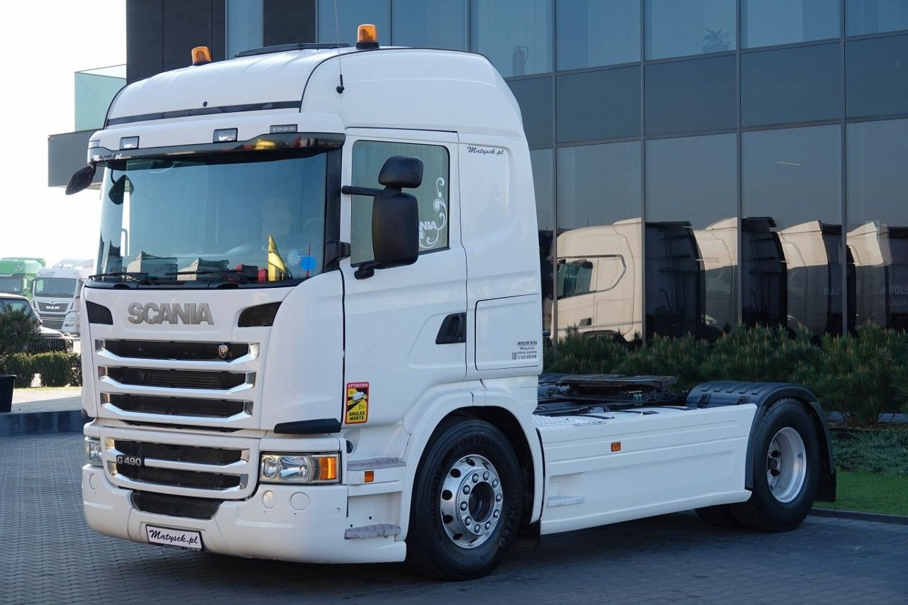 Scania G 490 / RETARDER / HIGHLINE / ALUFELGI / SPROWA Scania G 490 / RETARDER / HIGHLINE / ALUFELGI / SPROWA - Tractor unit: picture 2 Scania G 490 / RETARDER / HIGHLINE / ALUFELGI / SPROWA Scania G 490 / RETARDER / HIGHLINE / ALUFELGI / SPROWA - Tractor unit: picture 2