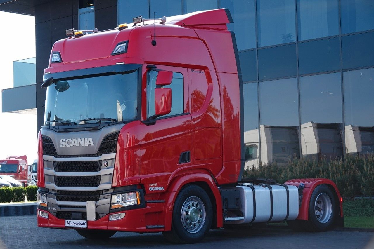 Scania R 450 / LOWDECK / MEGA / OPONY 100% / 2021 / - Tractor unit: picture 1 Scania R 450 / LOWDECK / MEGA / OPONY 100% / 2021 / - Tractor unit: picture 1