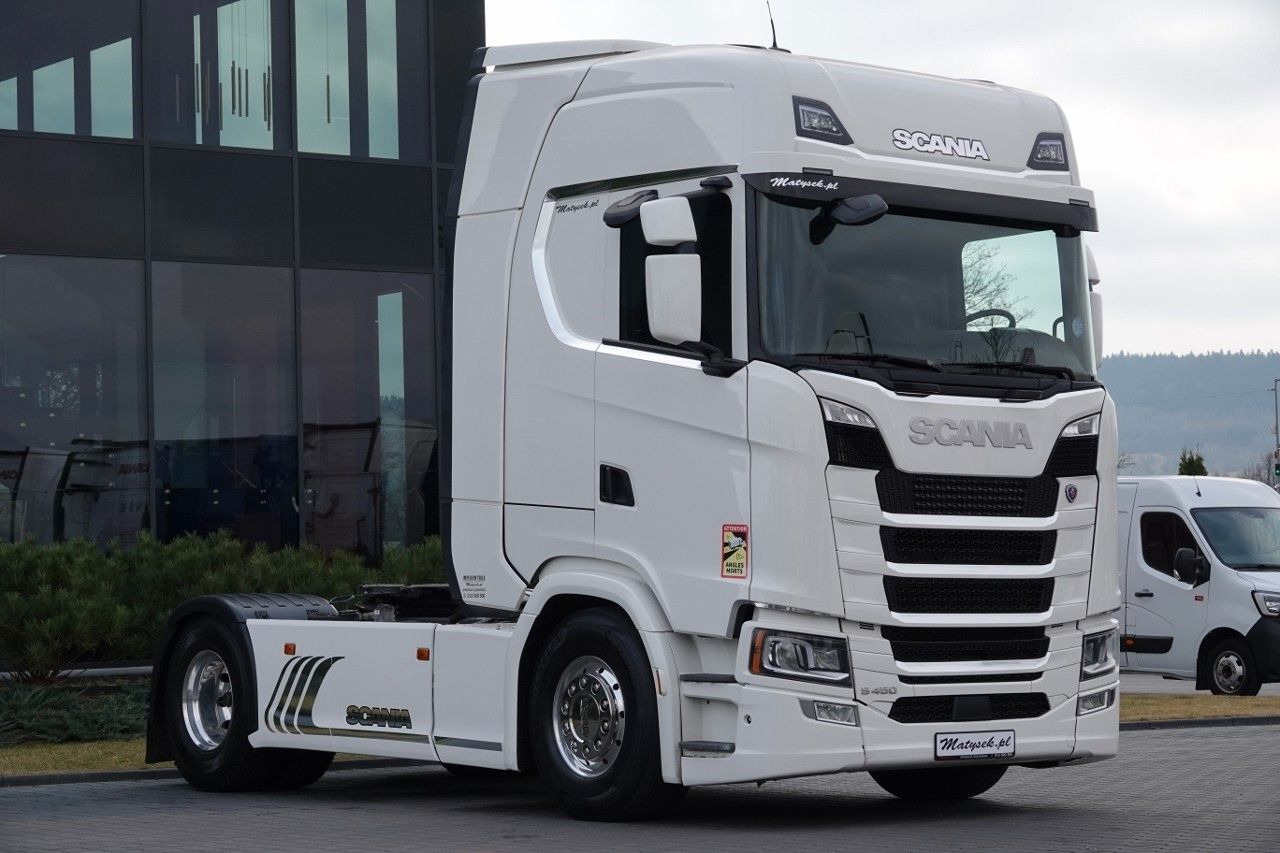 Scania S 450 / RETARDER / I-PARK COOL / ALUFELGI / HYD - Tractor unit: picture 2 Scania S 450 / RETARDER / I-PARK COOL / ALUFELGI / HYD - Tractor unit: picture 2