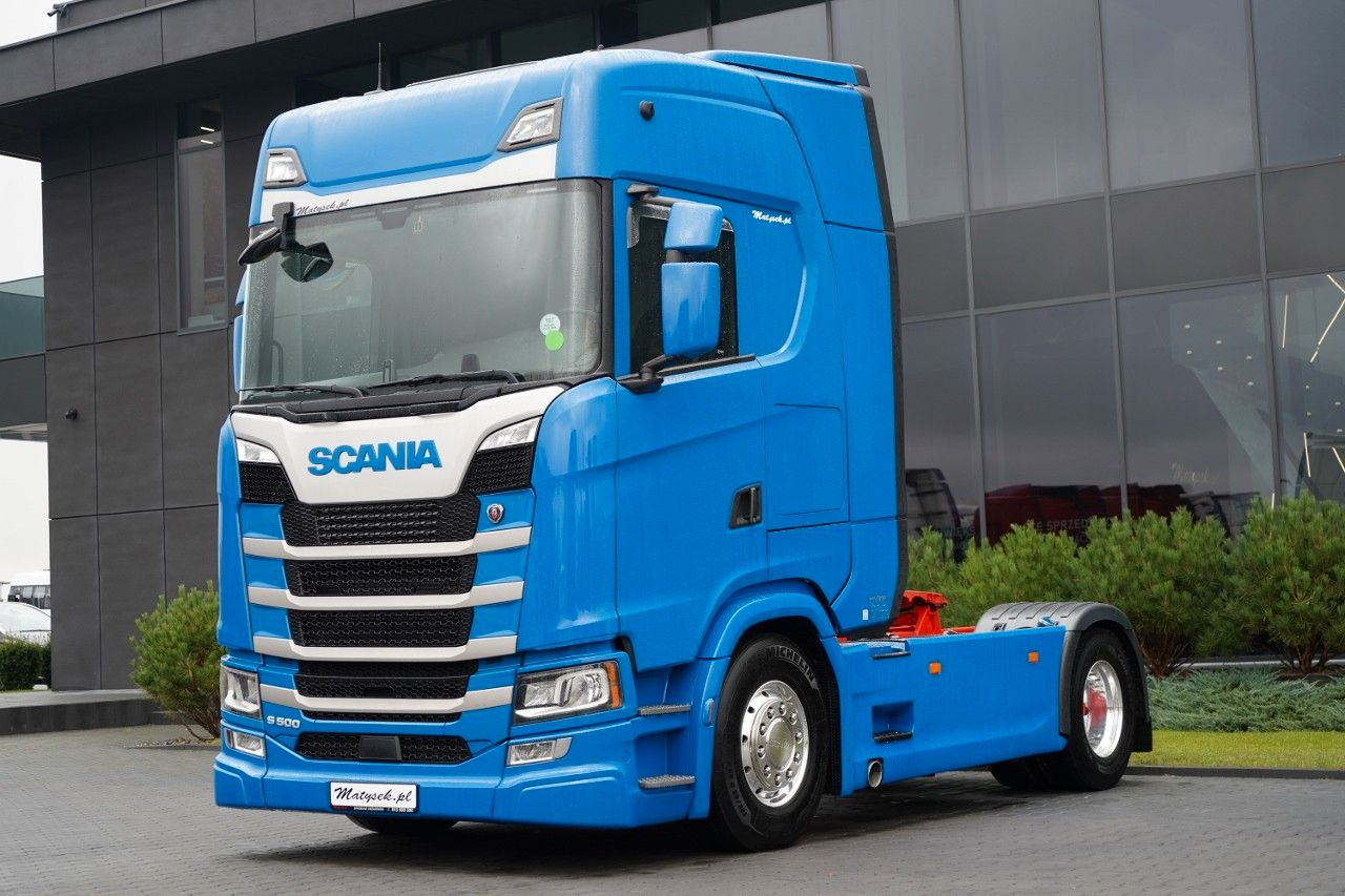 Scania S 500 / RETARDER / I-PARK COOL / ALUFELGI / - Tractor unit: picture 1 Scania S 500 / RETARDER / I-PARK COOL / ALUFELGI / - Tractor unit: picture 1