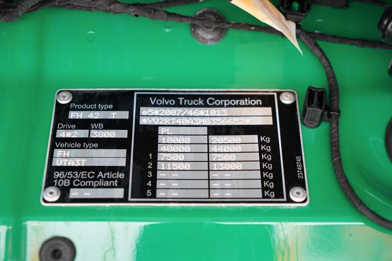 Tractor unit Volvo FH 500 / ZESTAW / HYDRAULIKA / RETARDER / I-SAV: picture 18