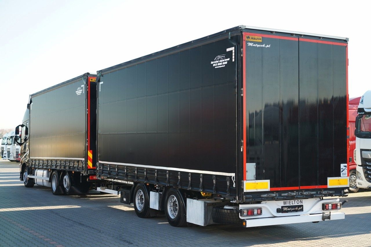 Volvo FH 460 / ZESTAW TANDEM / 120 M3 / PRZEJAZDOWY / - Curtainsider truck: picture 2 Volvo FH 460 / ZESTAW TANDEM / 120 M3 / PRZEJAZDOWY / - Curtainsider truck: picture 2