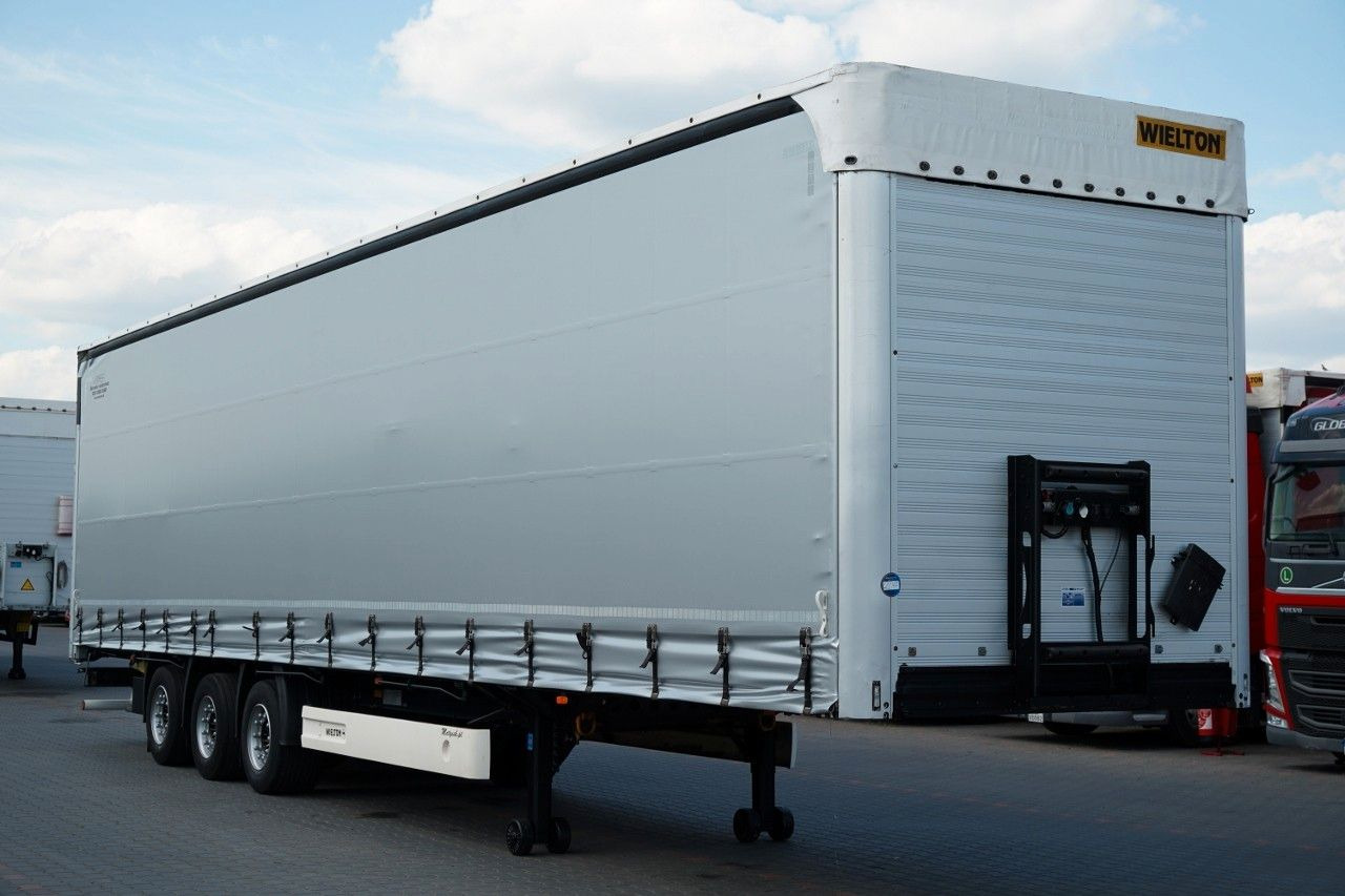 Wielton FIRANKA / MEGA / PODNOSZONY DACH / SYSTEM BDE - - Curtainsider semi-trailer: picture 1 Wielton FIRANKA / MEGA / PODNOSZONY DACH / SYSTEM BDE - - Curtainsider semi-trailer: picture 1