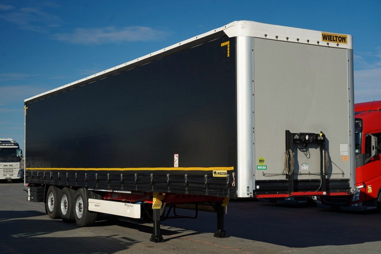 Wielton FIRANKA STANDARD / MULDA DO STALI - 9 M / OŚ POD - Curtainsider semi-trailer: picture 1 Wielton FIRANKA STANDARD / MULDA DO STALI - 9 M / OŚ POD - Curtainsider semi-trailer: picture 1