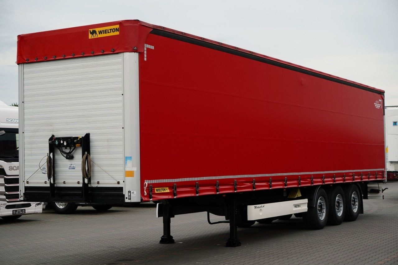 Wielton / FIRANKA STANDARD / MULDA DO STALI - 9 M / OŚ - Curtainsider semi-trailer: picture 3 Wielton / FIRANKA STANDARD / MULDA DO STALI - 9 M / OŚ - Curtainsider semi-trailer: picture 3