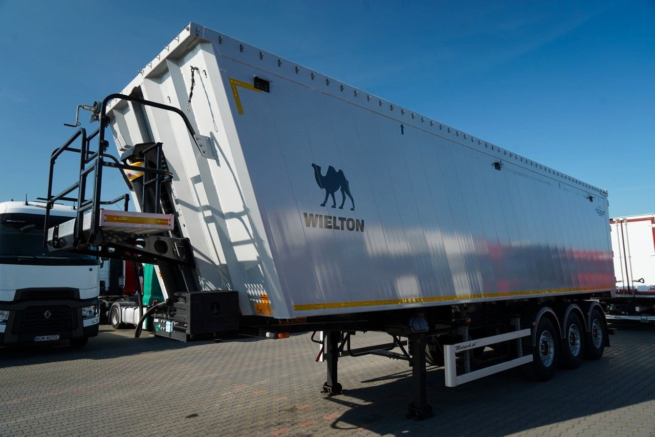 Wielton WYWROTKA 55 m3 / 2023 / MAŁO UŻYWANA / 80 TYS. K - Tipper semi-trailer: picture 4 Wielton WYWROTKA 55 m3 / 2023 / MAŁO UŻYWANA / 80 TYS. K - Tipper semi-trailer: picture 4