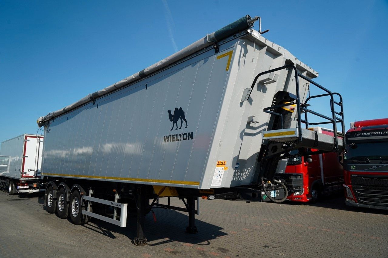 Wielton WYWROTKA 55 m3 / 2023 / MAŁO UŻYWANA / 80 TYS. K - Tipper semi-trailer: picture 2 Wielton WYWROTKA 55 m3 / 2023 / MAŁO UŻYWANA / 80 TYS. K - Tipper semi-trailer: picture 2
