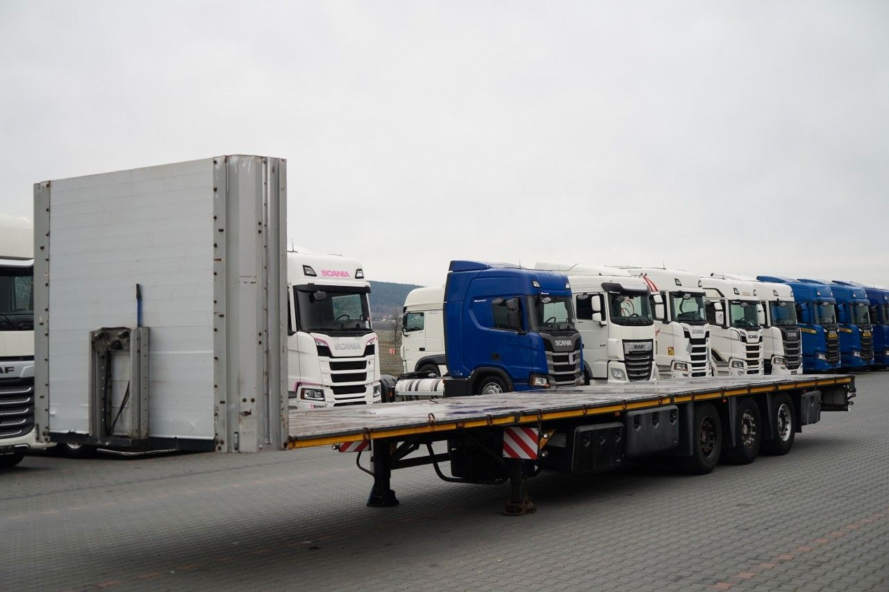 ZASŁAW PLATFORMA NISKOPODWOZIOWA + HAKI PODKONTENERY - Dropside/ Flatbed semi-trailer: picture 5 ZASŁAW PLATFORMA NISKOPODWOZIOWA + HAKI PODKONTENERY - Dropside/ Flatbed semi-trailer: picture 5