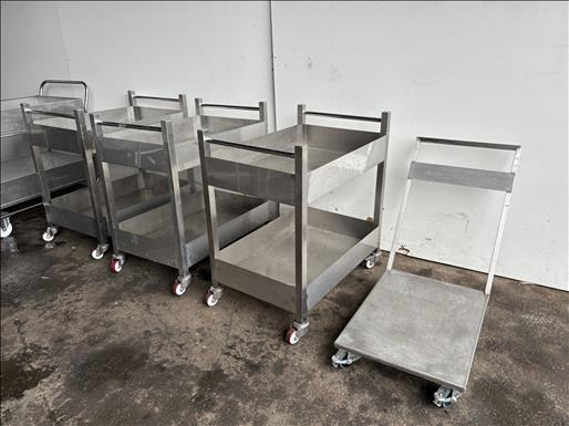 NNP Stainless trolleys - Food processing equipment: picture 1 NNP Stainless trolleys - Food processing equipment: picture 1