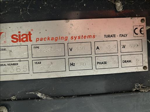 Siat WS320L1 Pallet wrapper - Packaging machinery: picture 5 Siat WS320L1 Pallet wrapper - Packaging machinery: picture 5