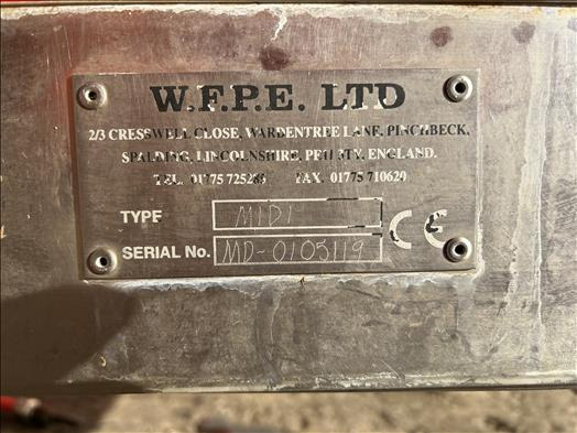 Food processing equipment Winyard Midi MKII Depositor: picture 6