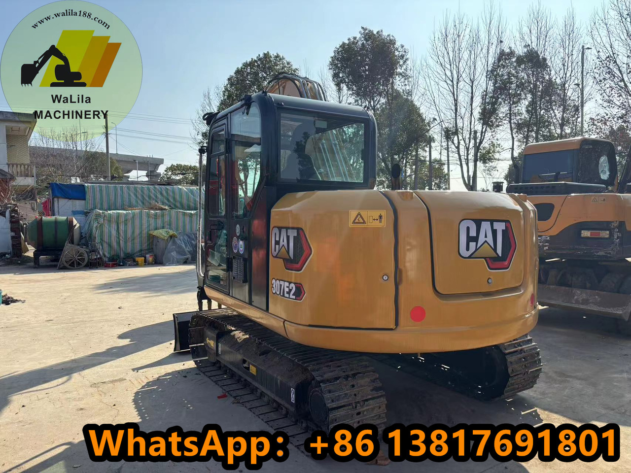 Mini excavator CAT 307E Caterpillar 307E2: picture 8 Mini excavator CAT 307E Caterpillar 307E2: picture 8